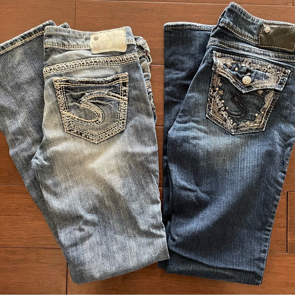 Women's Silver Jeans Co Size 28/33 - 2 Pair